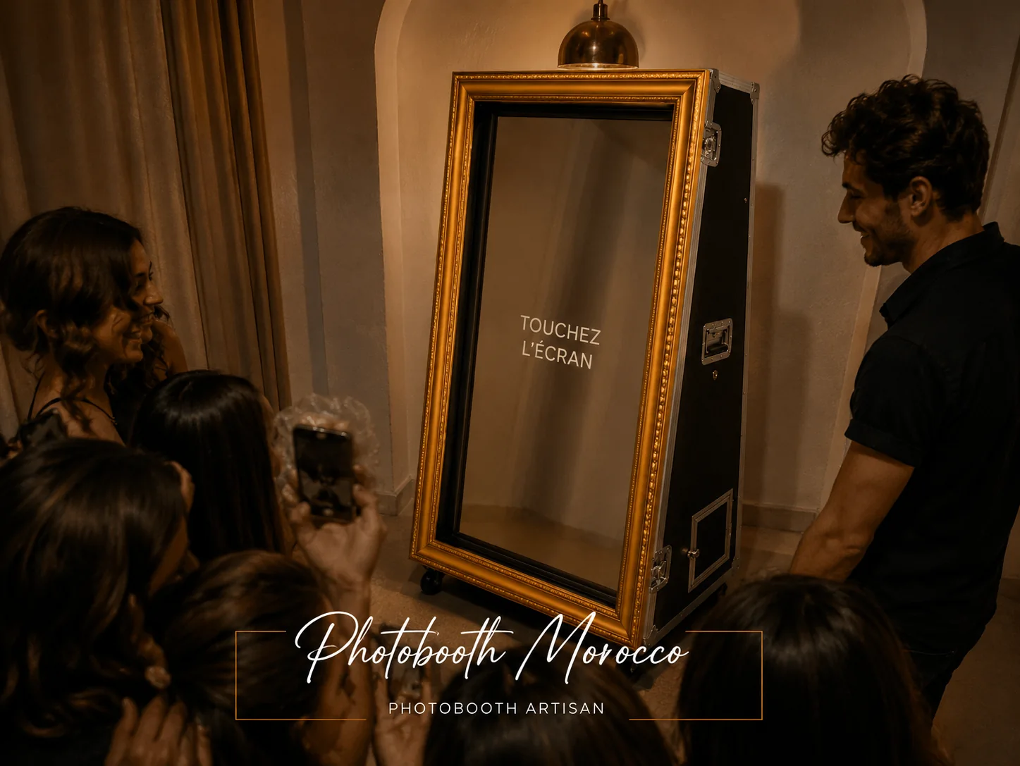 Souvenirs avec le Photobooth Miroir